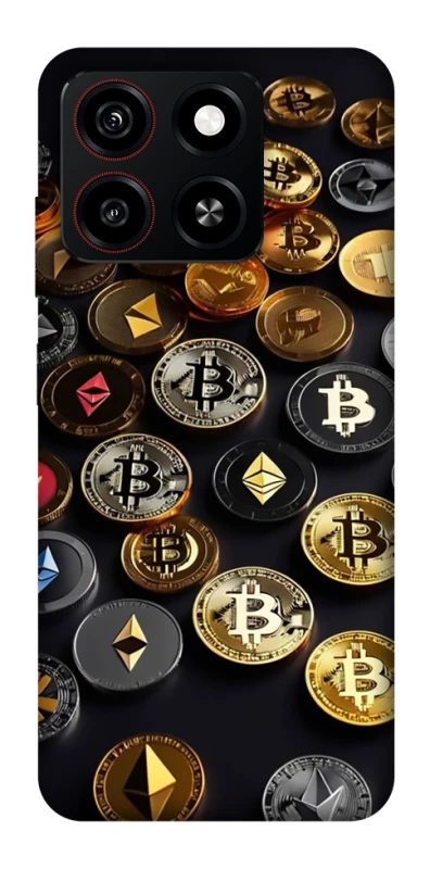 Чохол на ZTE Blade A35 4G Many coins фото 1 з 1