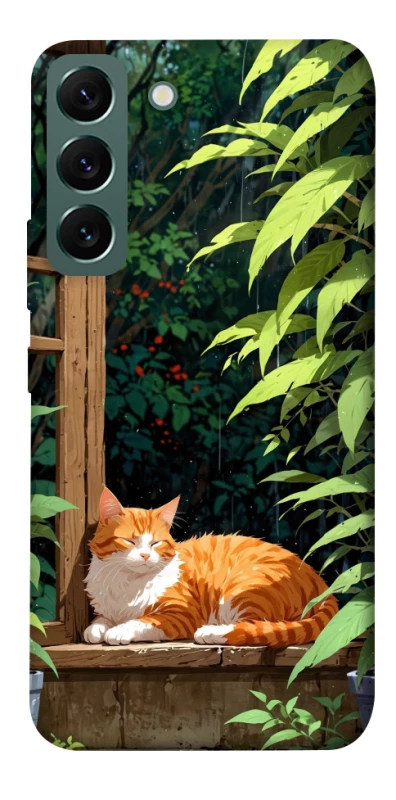 Чохол на Samsung Galaxy S22 red cat фото 1 з 1
