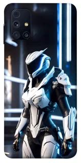 Чехол на Samsung Galaxy M31s Cyber space girl ver.6 фото 1 из 1