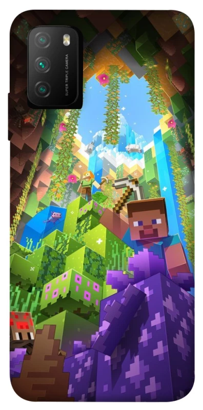 Чехол на Xiaomi Poco M3 Minecraft forever фото 1 из 1