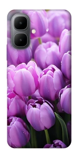 Чехол на Infinix Smart 10 Фиолетовые тюльпаны фото 1 из 1