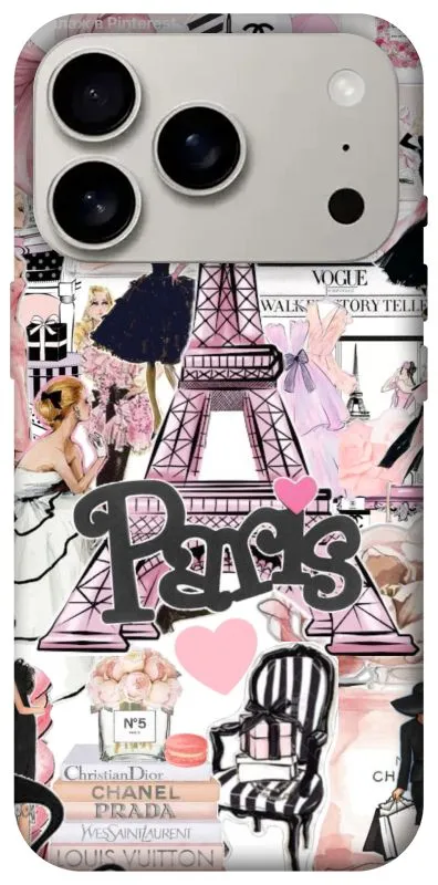 Чехол на Apple iPhone 18 Pro Fashion collage ver.8 фото 1 из 2
