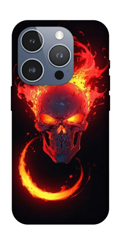Чехол на Apple iPhone 16 Pro Blood Skull фото 1 из 1
