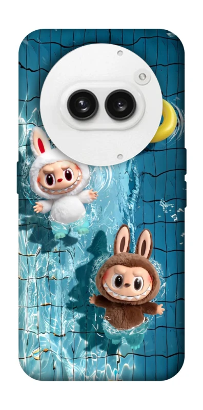 Чехол на Nothing Phone (2a) Labubu in the pool фото 1 из 1