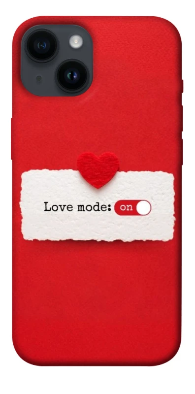 Чохол на Apple iPhone 14 (6.1") Love Mode ON фото 1 з 1