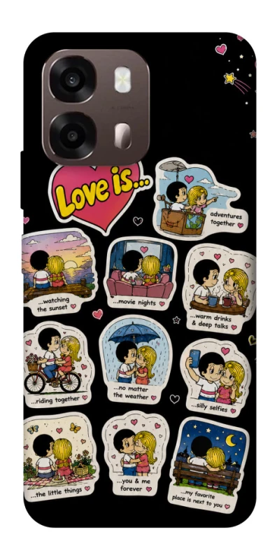 Чехол на Oppo A6 Love is ver.4 фото 1 из 2