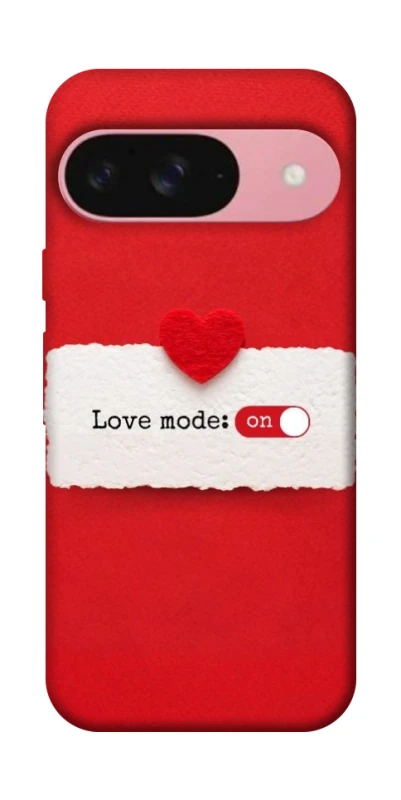 Чохол на Google Pixel 9 Love Mode ON фото 1 з 1