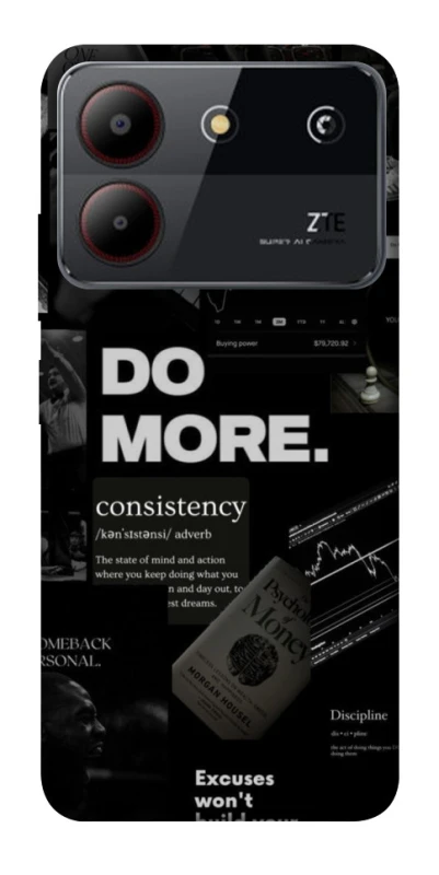 Чохол на ZTE Blade A54 4G Do more фото 1 з 1