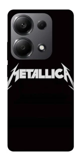 Чехол на Xiaomi Redmi Note 13 Pro 4G Metallica logo фото 1 Чехол на Xiaomi Redmi Note 13 Pro 4G Metallica logo фото 1 из 1