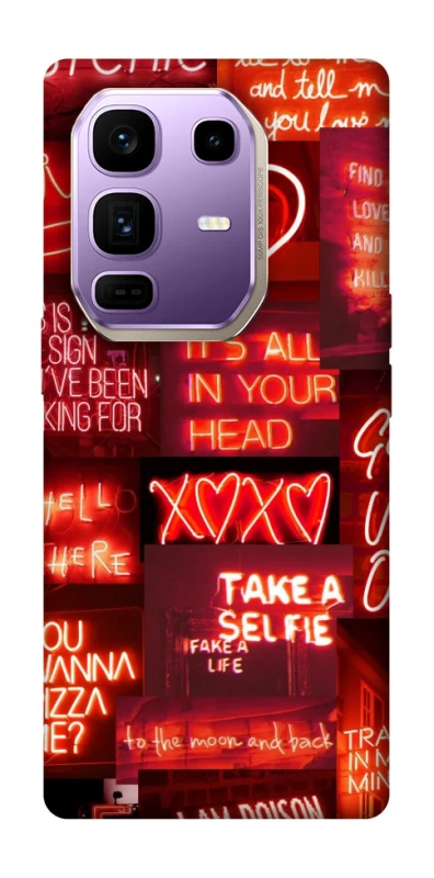 Чохол на Infinix Note 50 Pro+ Love collage ver.7 фото 1 з 1