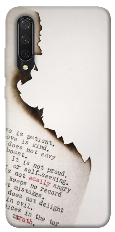 Чохол на Xiaomi Mi CC9 / Mi 9 Lite Вірші фото 1 з 1