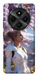 Чехол на Xiaomi Poco M7 Cyber space girl ver.1 фото 1 из 1