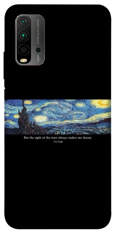 Чехол на Xiaomi Redmi 9T Starry night Van Gogh фото 1 из 1