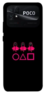 Чохол на Xiaomi Poco C40 squid game v3 фото 1 з 1