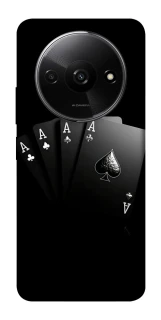 Чохол на Xiaomi Redmi A3 Black Cards фото 1 з 1