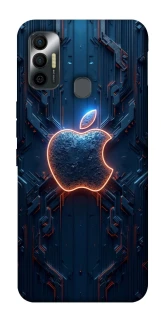 Чохол на TECNO Spark 7 Apple logo ver.1 фото 1 з 1