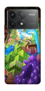 Чохол на Xiaomi Poco F6 Pro Minecraft forever фото 1 з 1