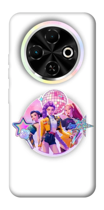 Чехол на TECNO Spark 30C K-Pop Demon Hunters ver.19 фото 1 из 1