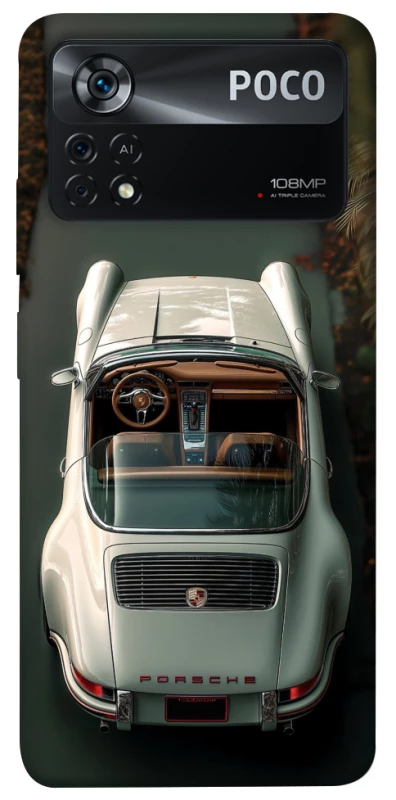 Чохол на Xiaomi Poco X4 Pro 5G White porsche фото 1 з 1
