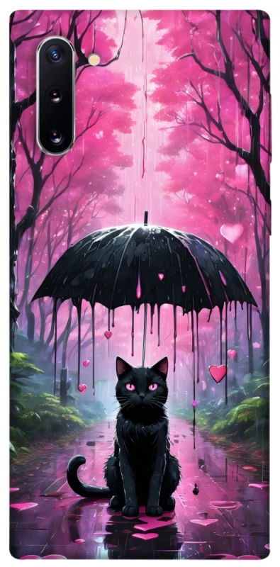 Чохол на Samsung Galaxy Note 10 Black cat фото 1 з 1