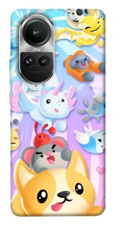 Чехол на Oppo Reno 10 Adopt Me Rainbow Pet Parade фото 1 из 1