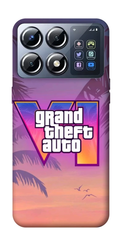 Чехол на Xiaomi POCO X8 Pro GTA ver.3 фото 1 из 1