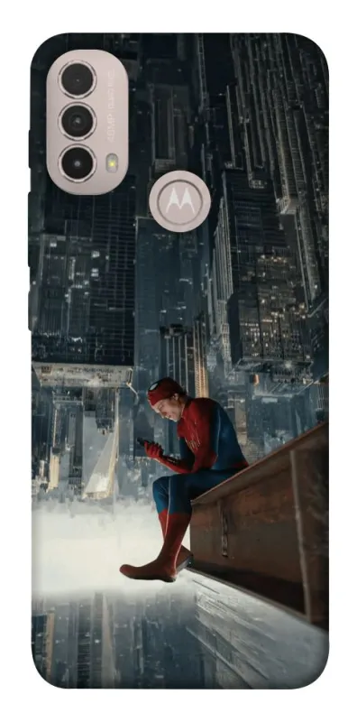 Чохол на Motorola Moto E40 Spider Man ver.5 фото 1 з 1