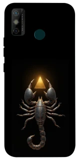 Чехол на TECNO Spark 6 Go Scorpio with Golden Triangle фото 1 из 1