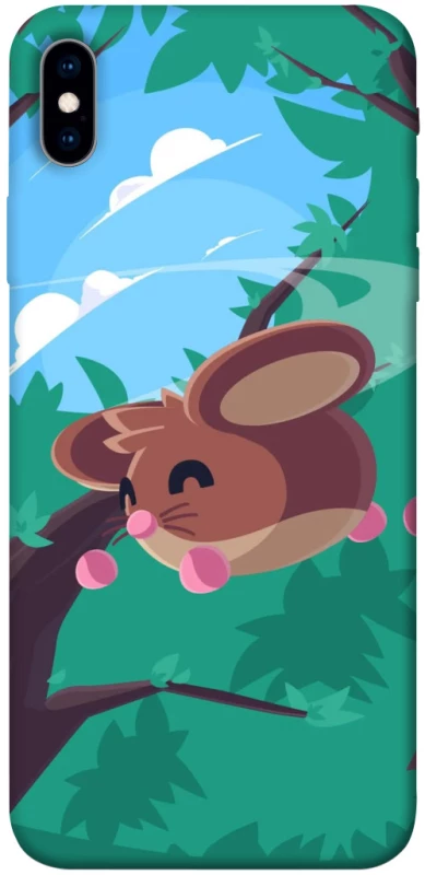 Чохол на Apple iPhone XS Max (6.5") Adopt Me Forest Mouse Jump фото 1 з 1