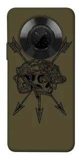 Чохол на Huawei Y9a Mil skull фото 1 з 1