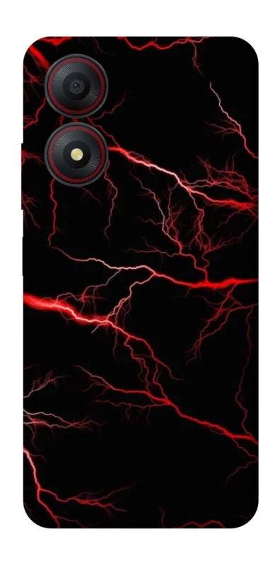 Чехол на ZTE Blade A34 4G Красная молния фото 1 из 1