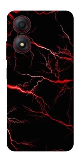 Чехол на ZTE Blade A34 4G Красная молния фото 1 из 1