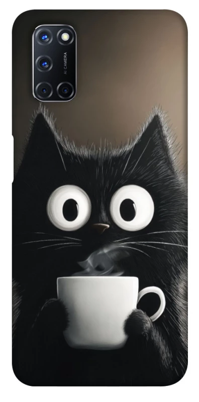 Чохол на Oppo A52 / A72 / A92 morning cat фото 1 з 1