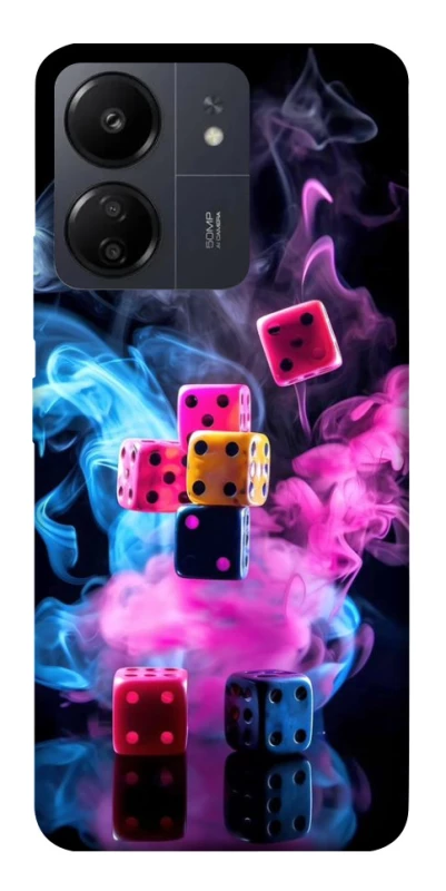 Чехол на Xiaomi Redmi 13C Игральные кости фото 1 из 1