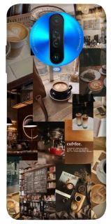 Чехол на Xiaomi Poco X2 Coffee collage ver.2 фото 1 из 1