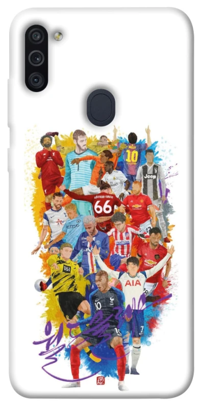 Чехол на Samsung Galaxy M11 Football Abstract v2 фото 1 из 1