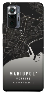 Чохол на Xiaomi Redmi Note 10 Pro Mariupol map фото 1 з 1