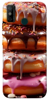 Чехол на TECNO Spark 6 Go Пончики фото 1 из 1