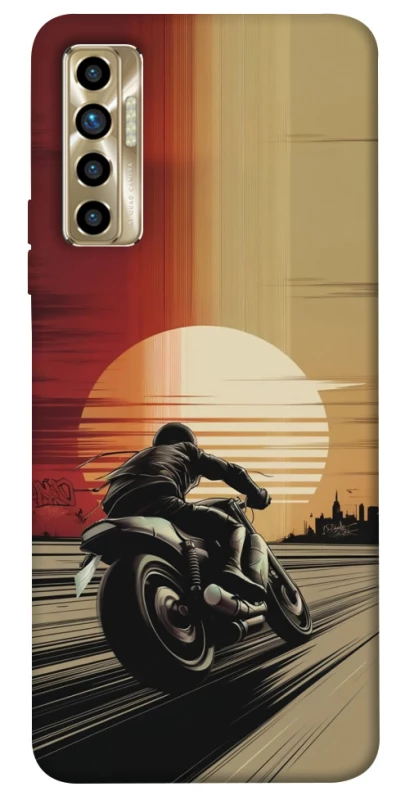 Чехол на TECNO Camon 17P Motorcycle фото 1 из 1