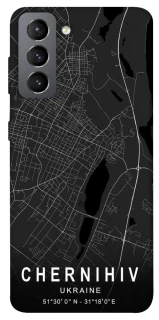 Чохол на Samsung Galaxy S21 FE Chernihiv map фото 1 з 1