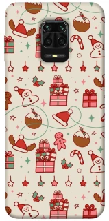Чохол на Xiaomi Redmi Note 9s / Note 9 Pro / Note 9 Pro Max Новорічний v14 фото 1 з 1