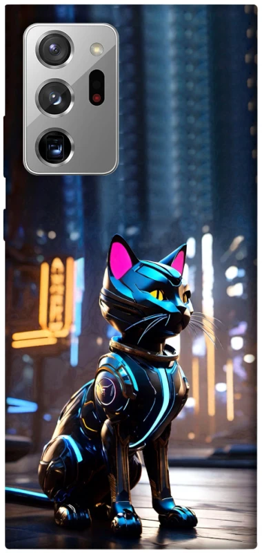Чохол на Samsung Galaxy Note 20 Ultra Cyber cat фото 1 з 1
