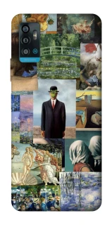 Чехол на ZTE Blade A71 Art collage ver.4 фото 1 из 1