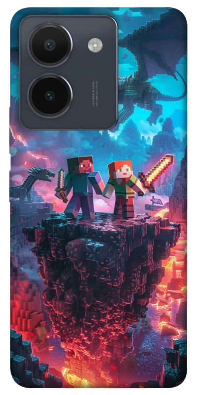 Чохол на Vivo Y36 Minecraft v3 фото 1 з 1