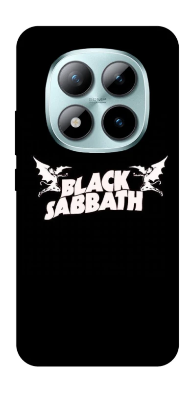 Чехол на Xiaomi Redmi Note 15 Pro+ 5G Black Sabbath logo ver.2 фото 1 из 1