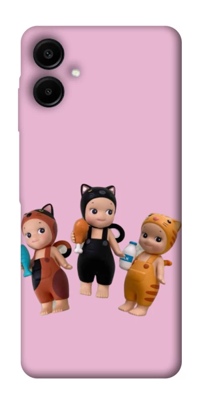 Чохол на Samsung Galaxy A07 Cat Cafe Trio фото 1 з 1