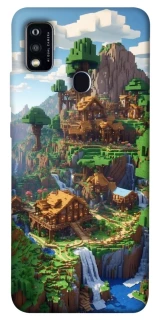 Чохол на ZTE Blade A51 Minecraft universe фото 1 з 1