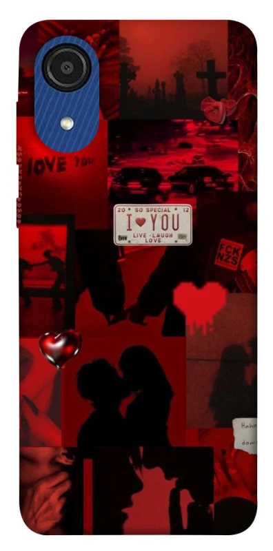 Чохол на Samsung Galaxy A03 Core Love collage ver.2 фото 1 з 1