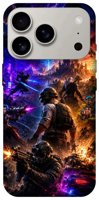 Чехол на Apple iPhone 18 Pro My Games фото 1 из 2