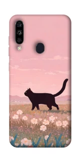 Чохол на ZTE Blade A7 (2020) cat on a field фото 1 з 1